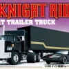 Aoshima Knight Rider Truck Mit Kitt 1:28 Modellauto Plastik Bausatz