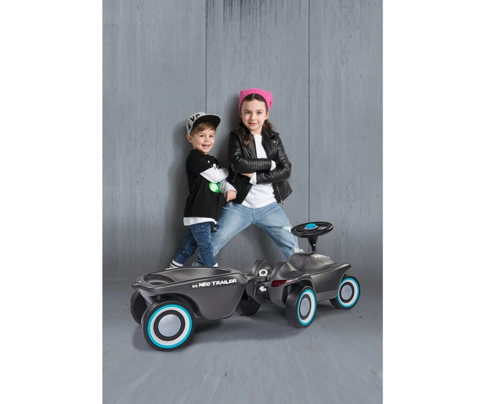 Big Bobby Car Neo Trailer Anthrazit – Bild 10