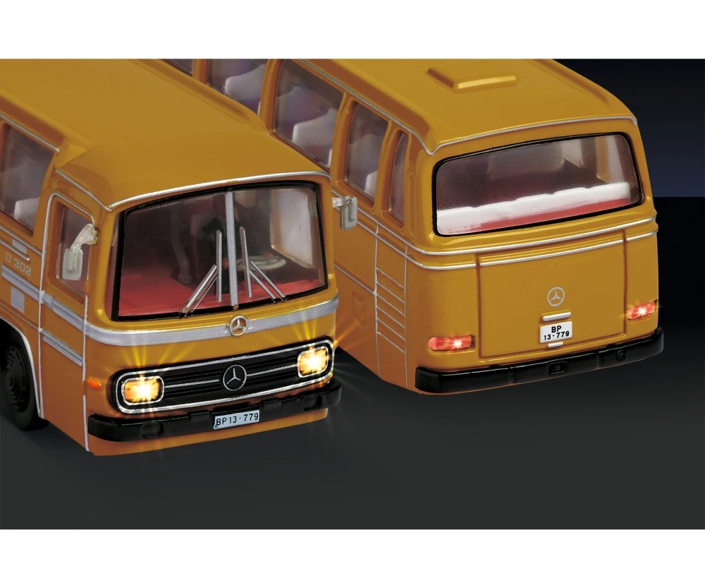 Carson RC Eisenbahn Bus H0 1:87 MB Dt. Post Omnibus O302 2,4Ghz RTR – Bild 4