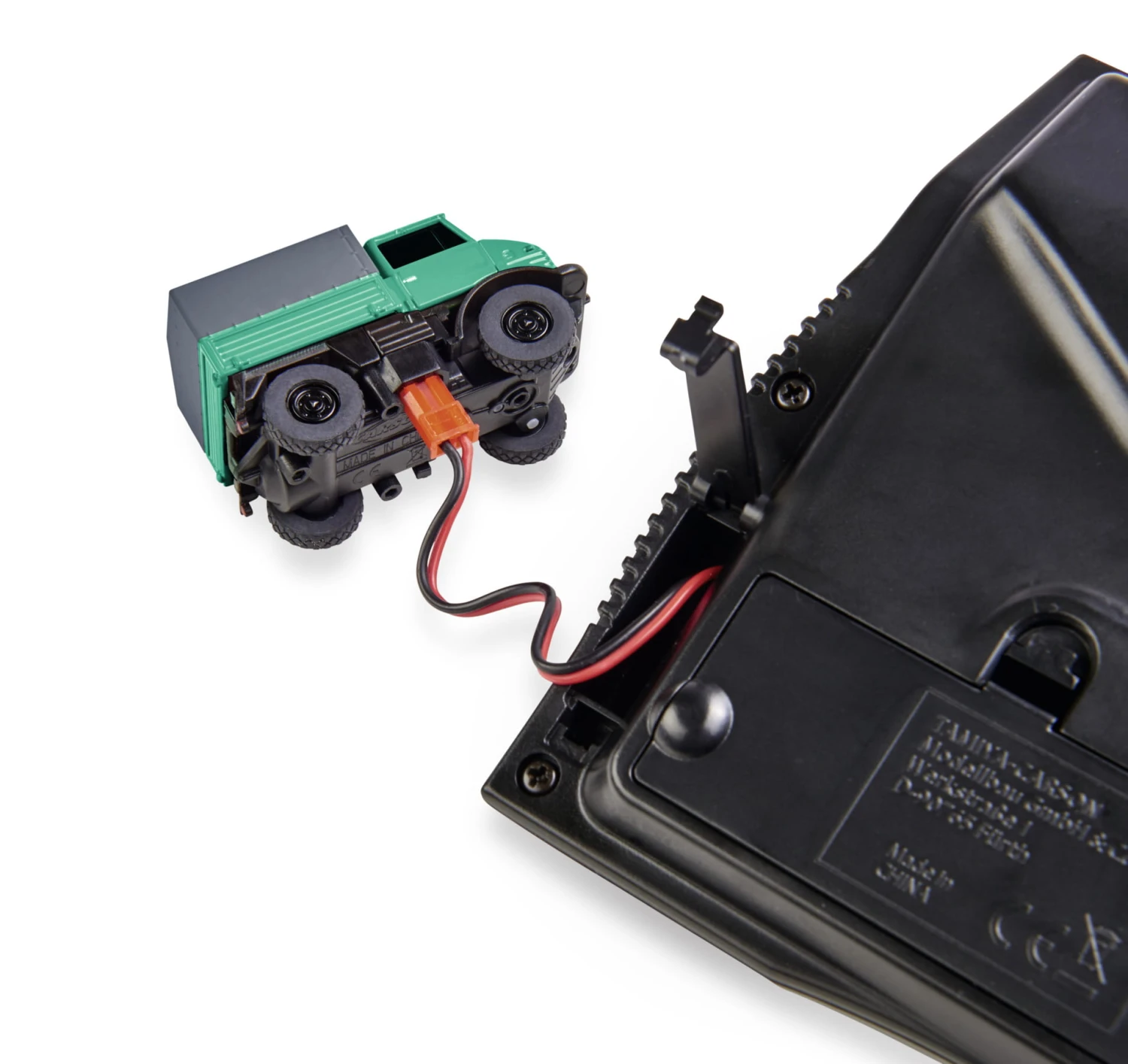 Carson RC Mercedes Benz Unimog Forst Mit Hänger 100% 1:87 RTR – Bild 3