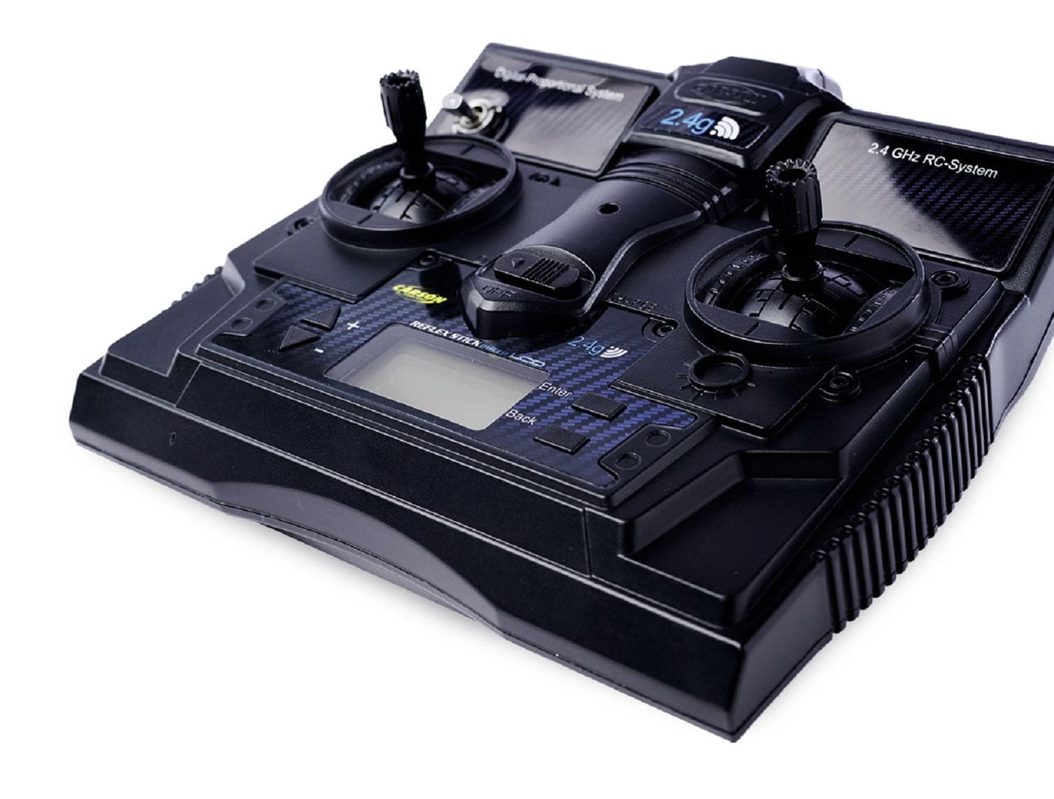 Carson 1:87 H0 RC VW T1 Polizei + Malteser Combo HO 2,4Ghz LCD – Bild 6