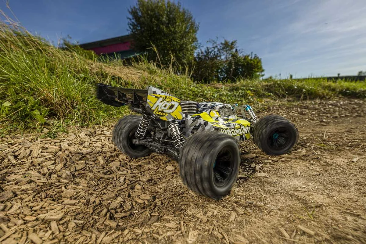 Carson RC Verbrenner Buggy 1:8 King Of Dirt Buggy V25 GP RTR – Bild 7