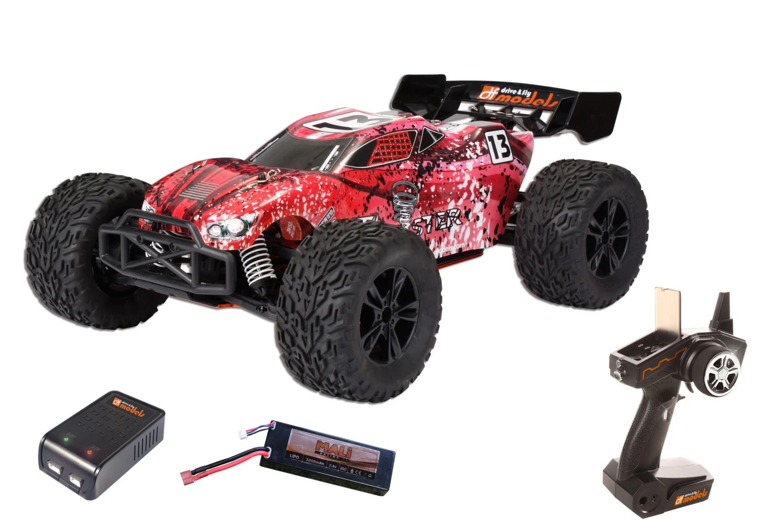 DF RC Elektro Buggy Twister Brushless 1:10 XL Truggy - RTR