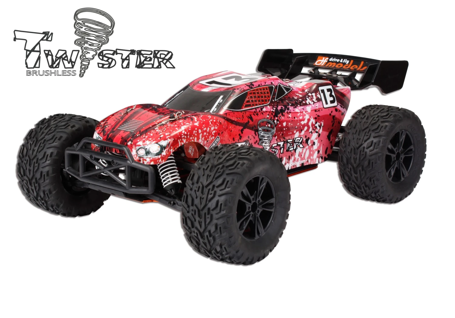DF RC Elektro Buggy Twister Brushless 1:10 XL Truggy - RTR – Bild 6