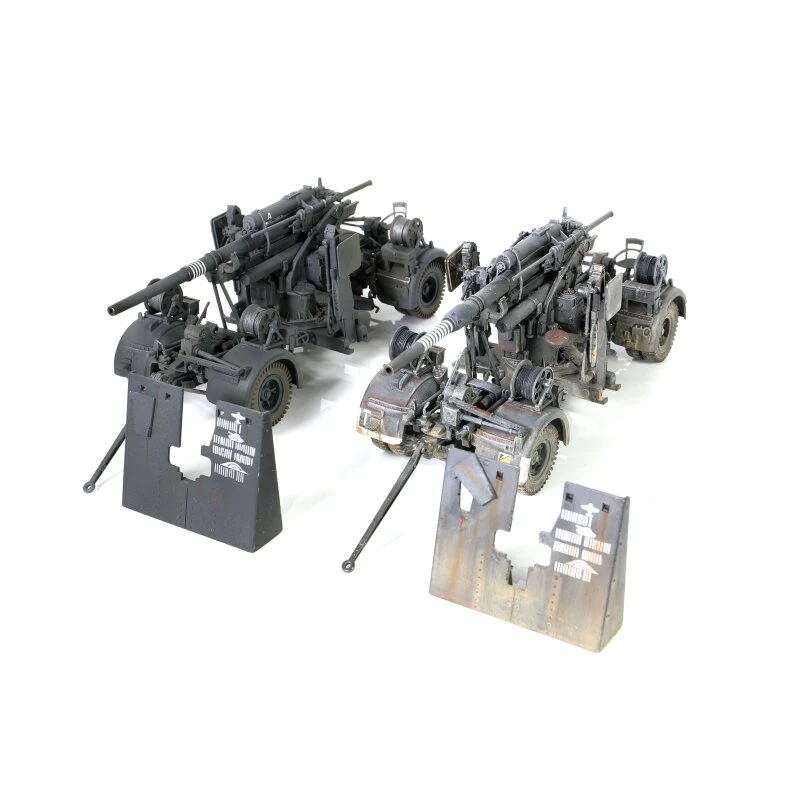 Torro 1:32 Deutsche Krupp Flak 36 Mit Flak Rohr 36 Geschützrohr & Sd. 202 Abschleppwagen – Bild 8