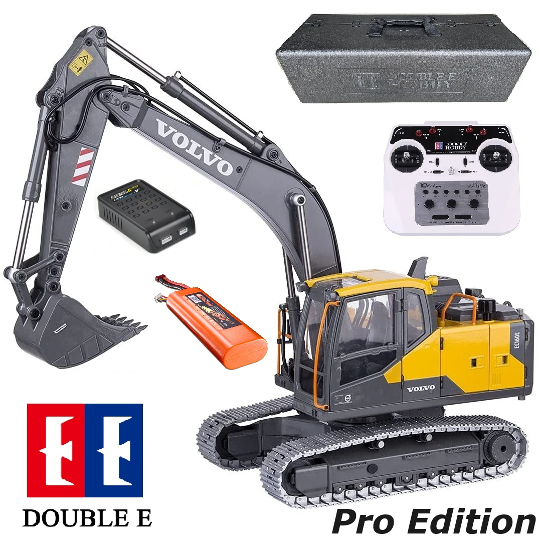 Double E Volvo EC160E 1:14 RC Bagger Elektrisch Vollmetall RTR Pro Variante