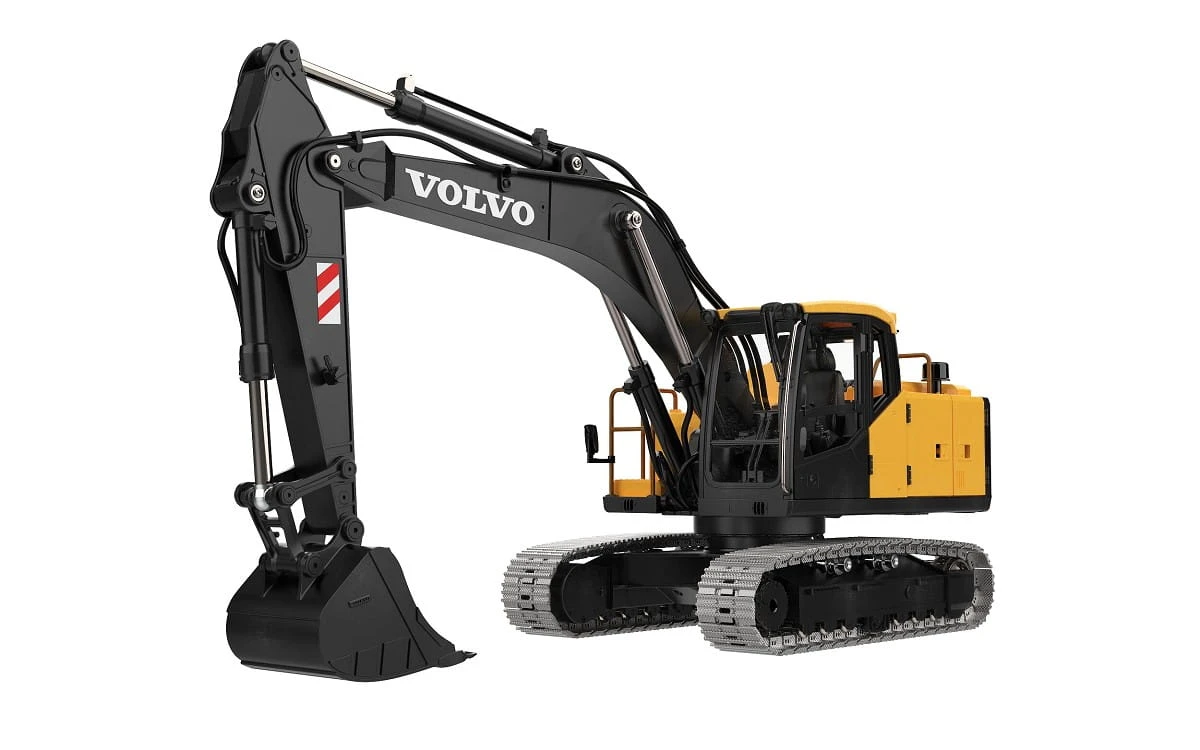 Double E Volvo EC160E 1:14 RC Bagger Elektrisch Vollmetall RTR Pro Variante – Bild 2