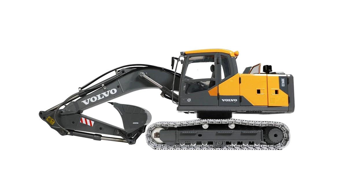 Double E Volvo EC160E 1:14 RC Bagger Elektrisch Vollmetall RTR Pro Variante – Bild 4