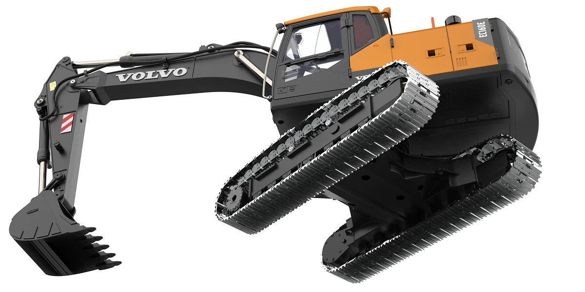 Double E Volvo EC160E 1:14 RC Bagger Elektrisch Vollmetall RTR Pro Variante – Bild 5