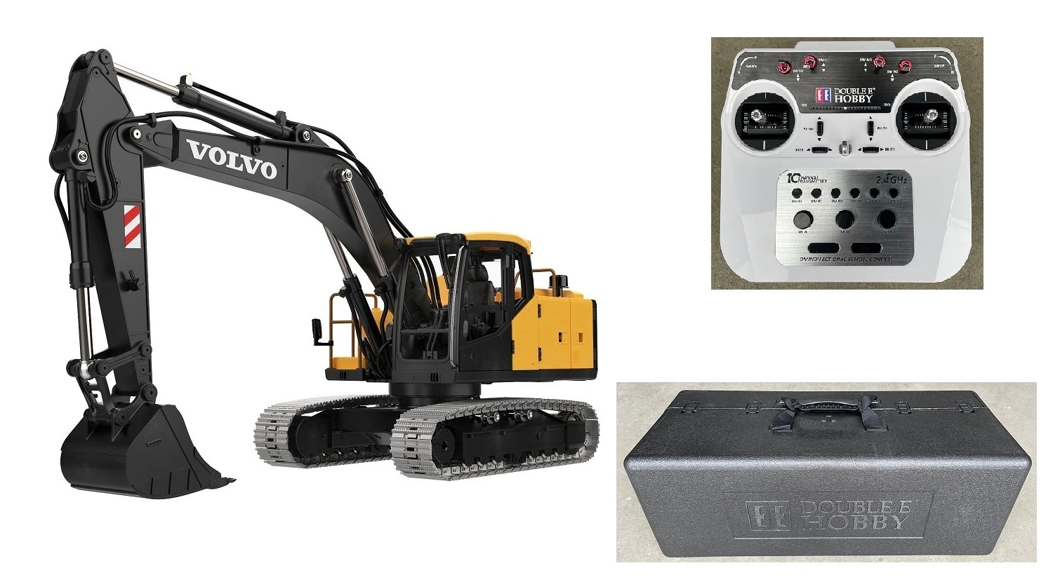 Double E Volvo EC160E 1:14 RC Bagger Elektrisch Vollmetall RTR Pro Variante – Bild 9