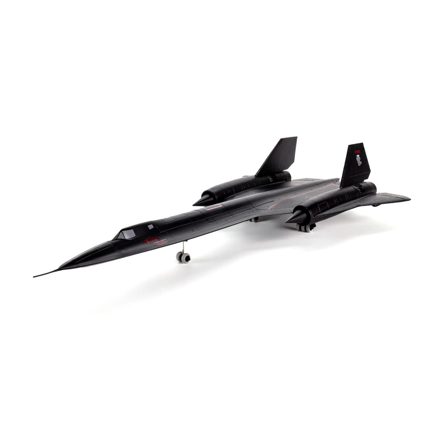 E-flite RC Flugzeug SR-71 Blackbird Twin 40mm EDF BNF Basic , AS3X , SAFE