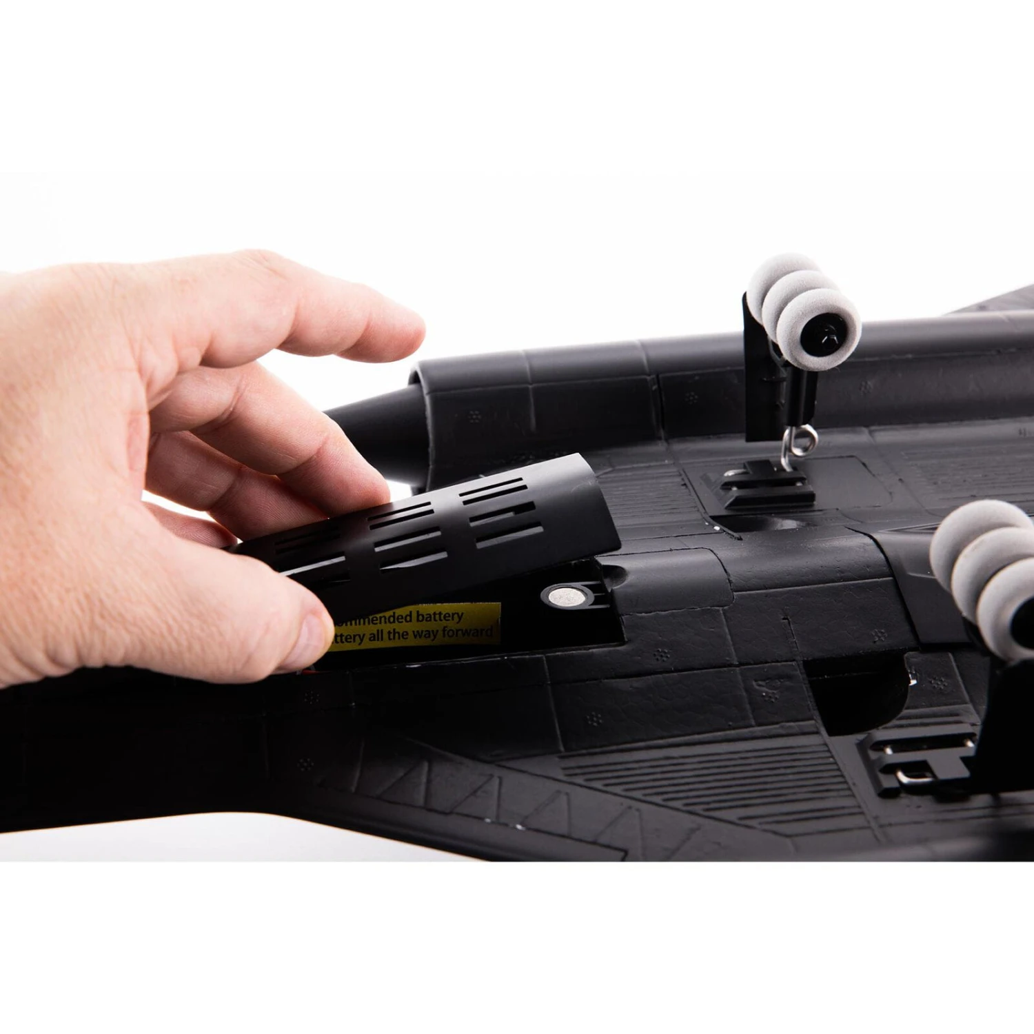 E-flite RC Flugzeug SR-71 Blackbird Twin 40mm EDF BNF Basic , AS3X , SAFE – Bild 6