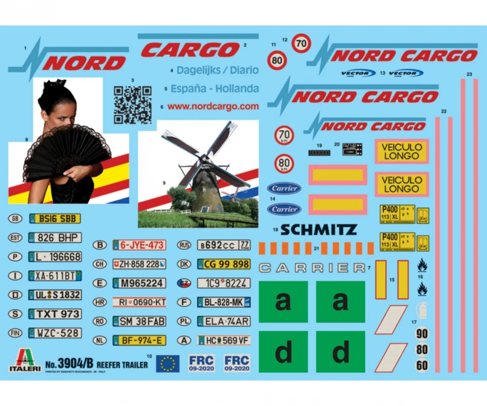 Italeri 1:24 Reefer Trailer – Bild 3