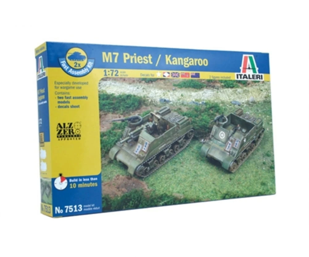 Italeri 1:72 US M7 Priest 105mm Kang. Fa. Ass Kit – Bild 2
