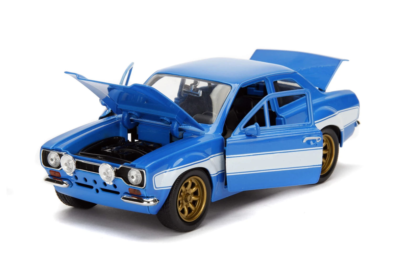 Jada Fast & Furious 1974 Ford Escort 1:24 Modellauto – Bild 3