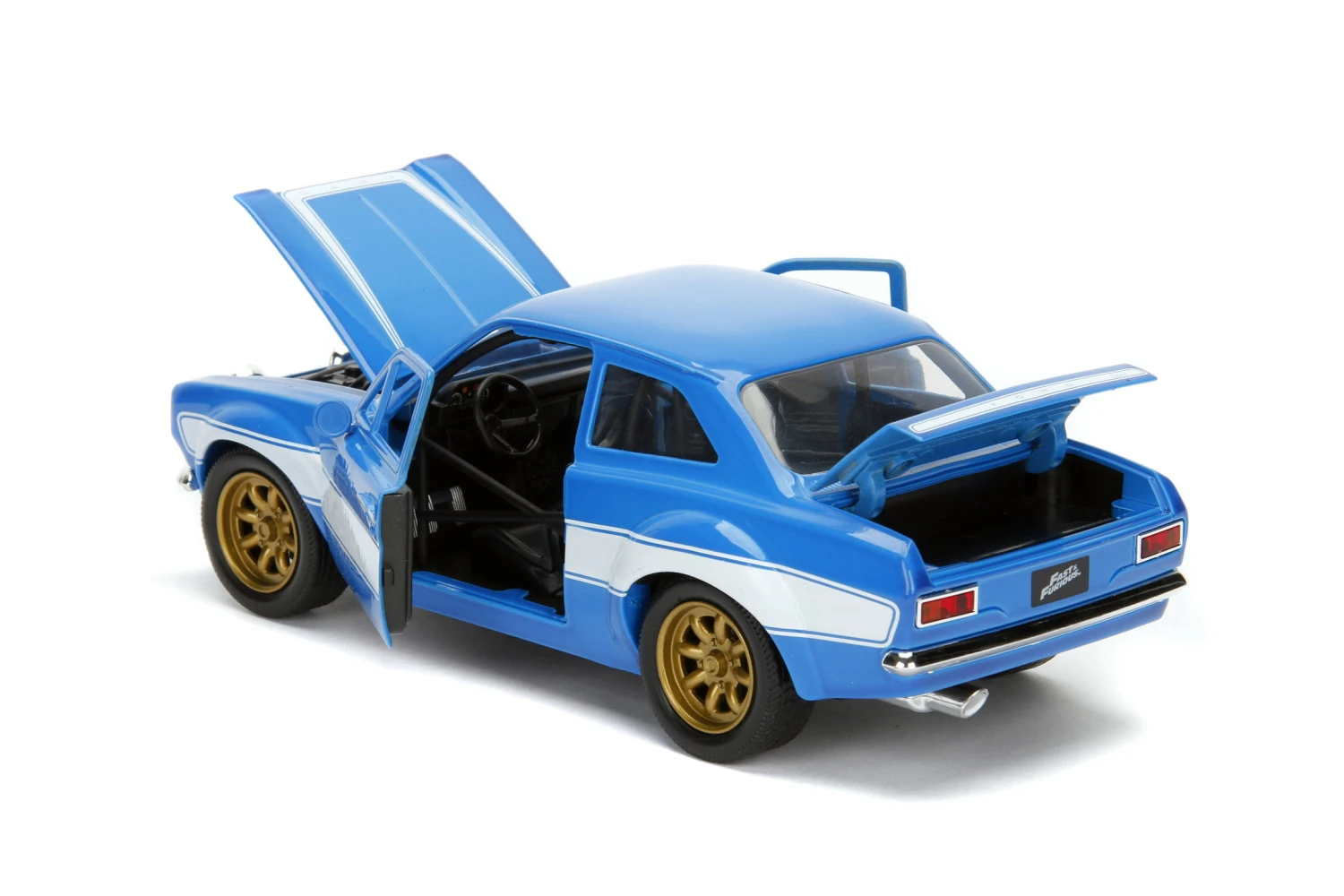 Jada Fast & Furious 1974 Ford Escort 1:24 Modellauto – Bild 4