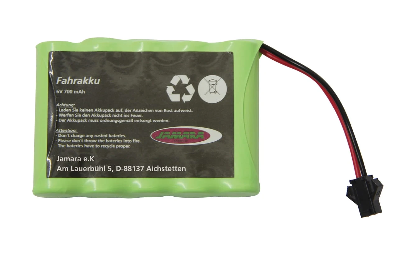 Jamara Akku Derago/Ramor/Swat/Forester 6V 700mAh NiMh