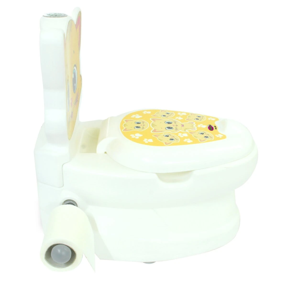 Jamara Meine Kleine Toilette Katze Mit Spülsound Und Toilettenpapierhalter – Bild 7
