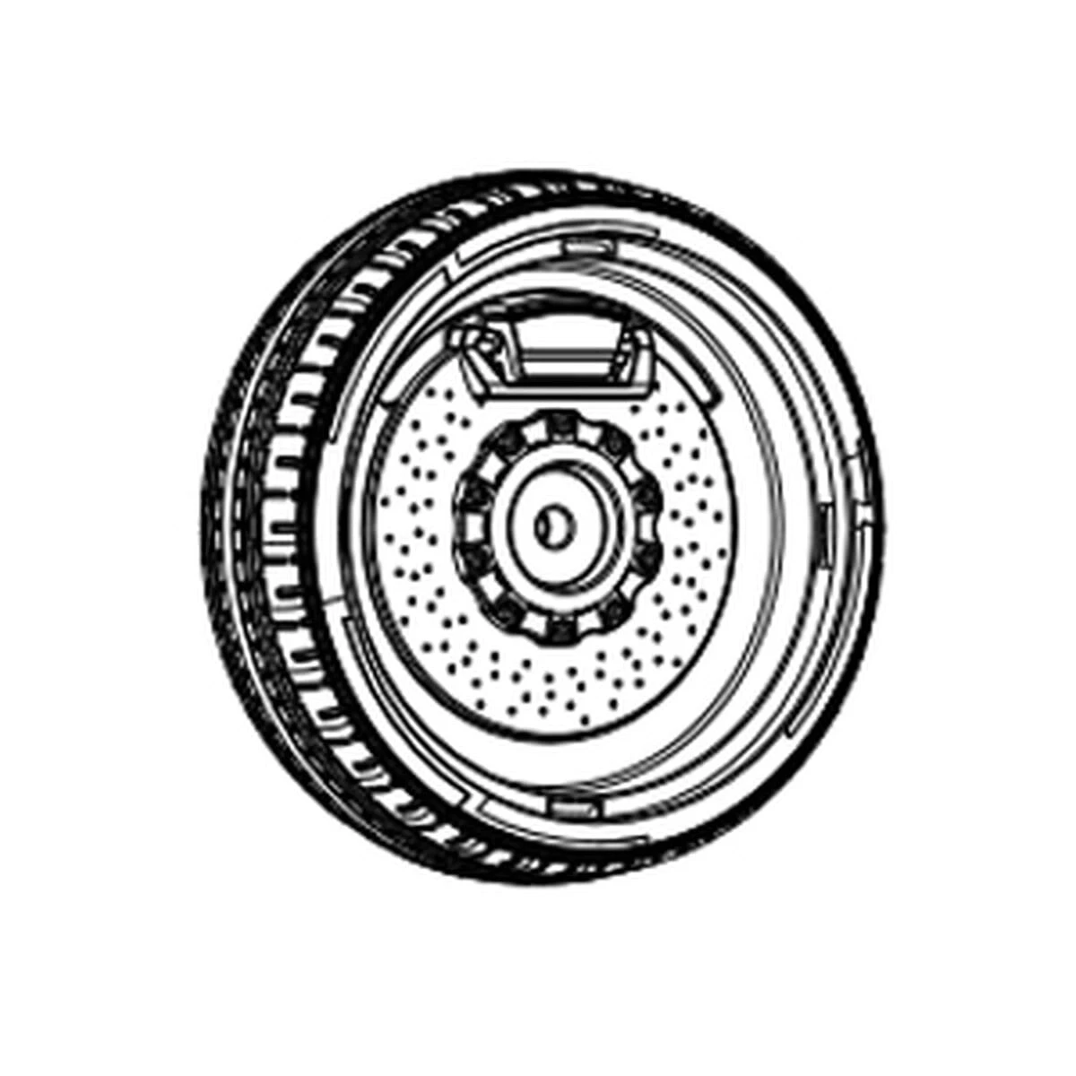 Jamara Rad Ride-on Lamborghini Urus 2,4GHz 12V Vorne