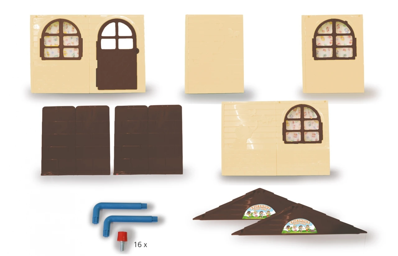 Jamara Spielhaus Little Home Beige – Bild 4
