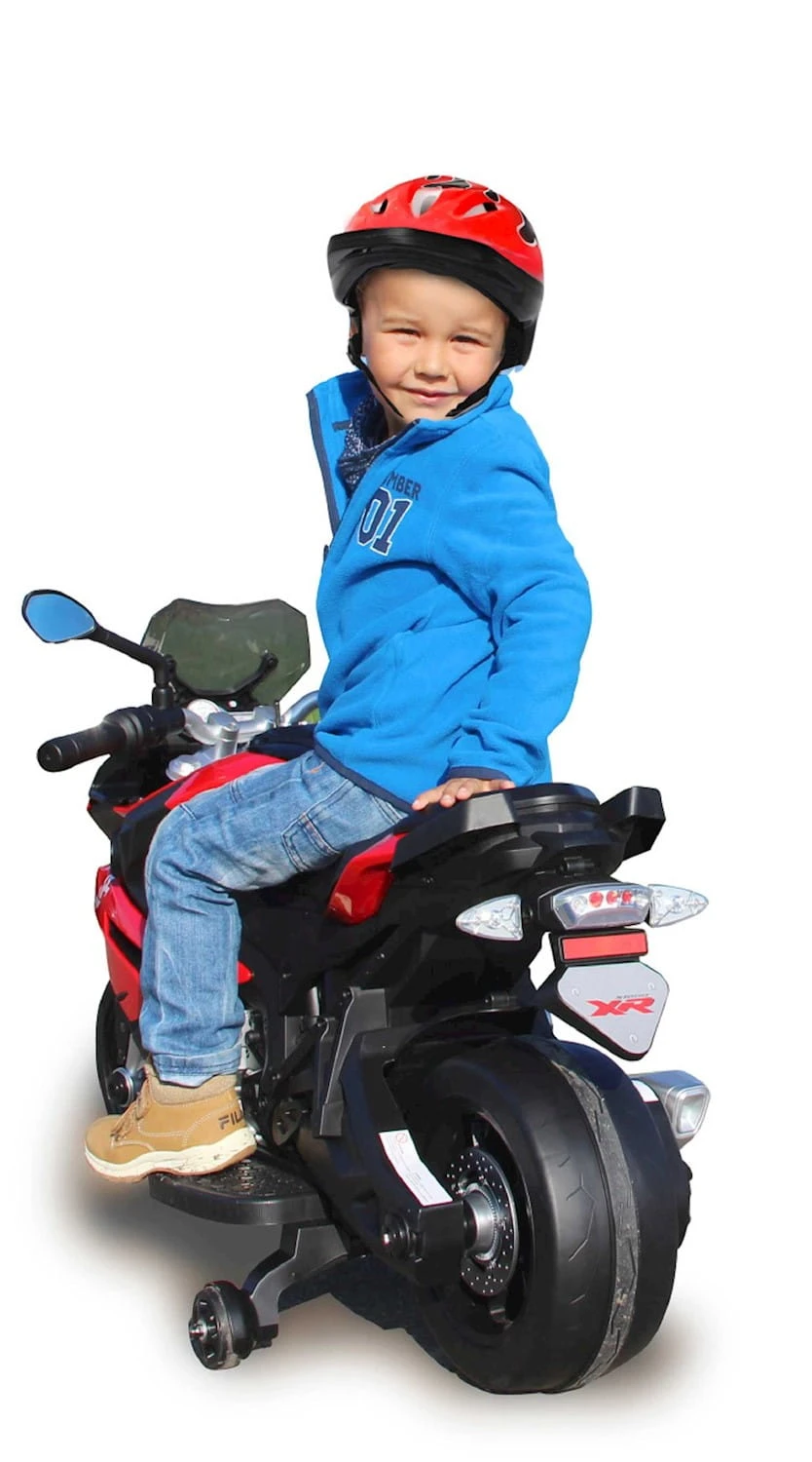 Jamara Kinder Fahrradhelm M Rot – Bild 4