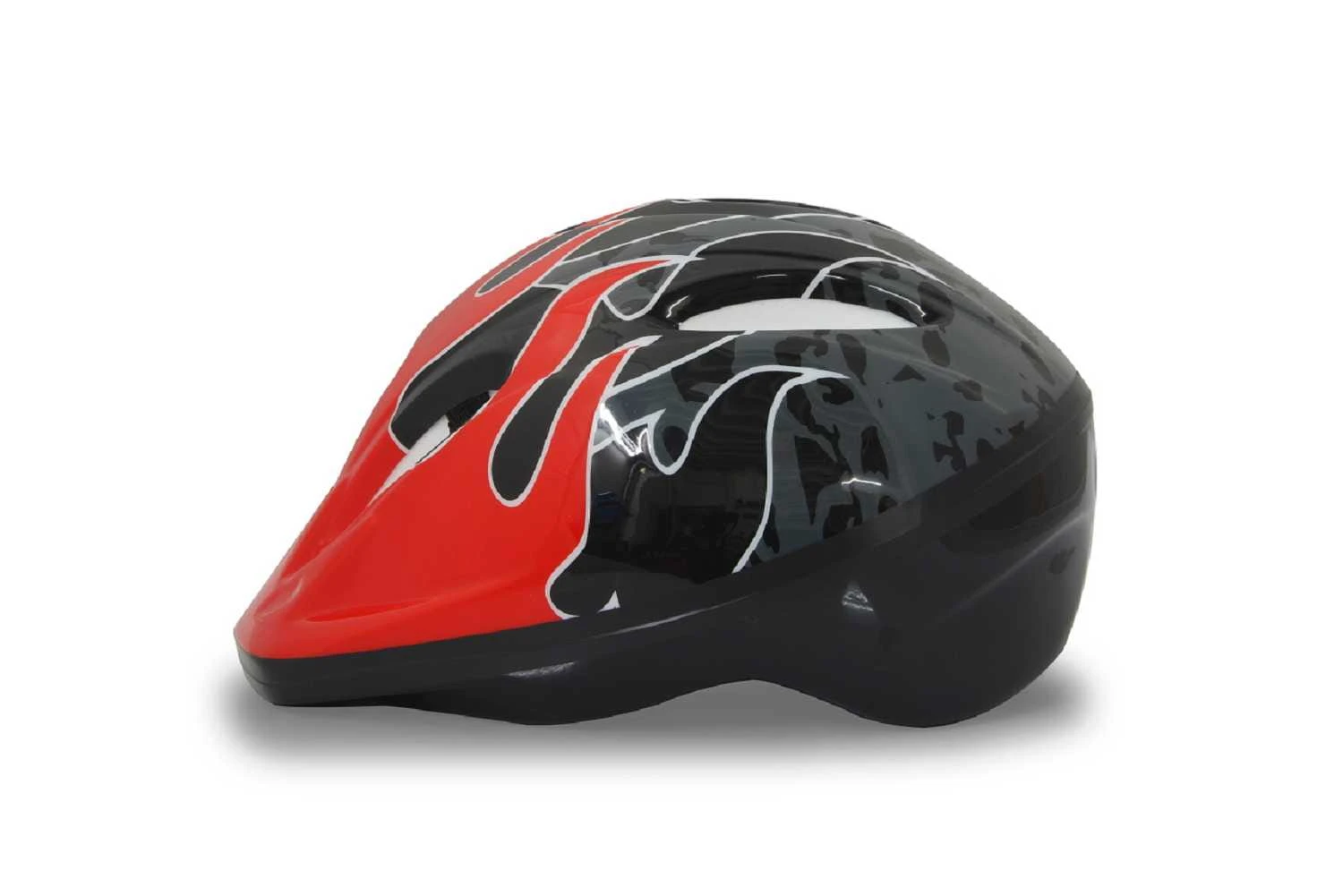 Jamara Kinder Fahrradhelm M Rot – Bild 7