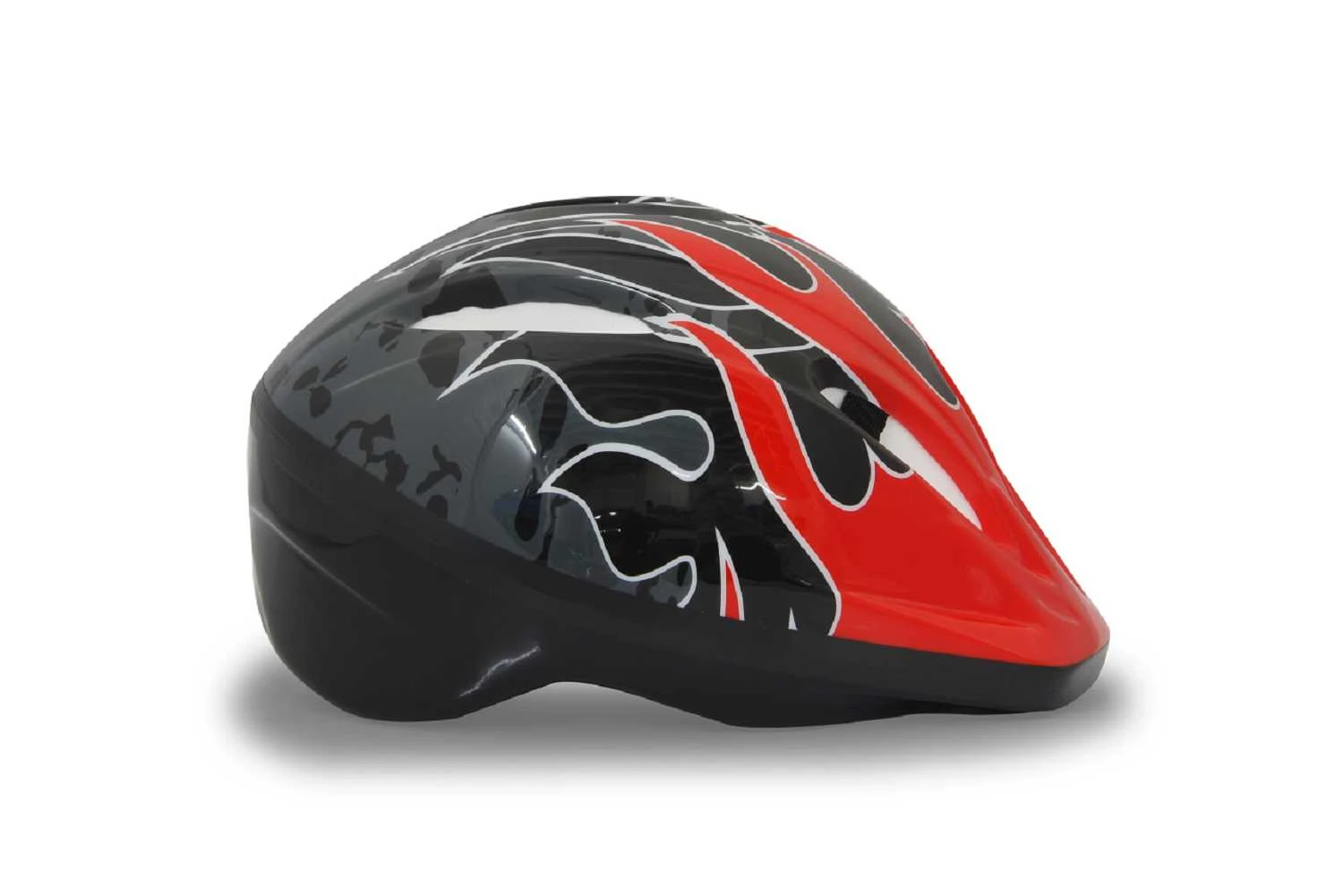 Jamara Kinder Fahrradhelm M Rot – Bild 8