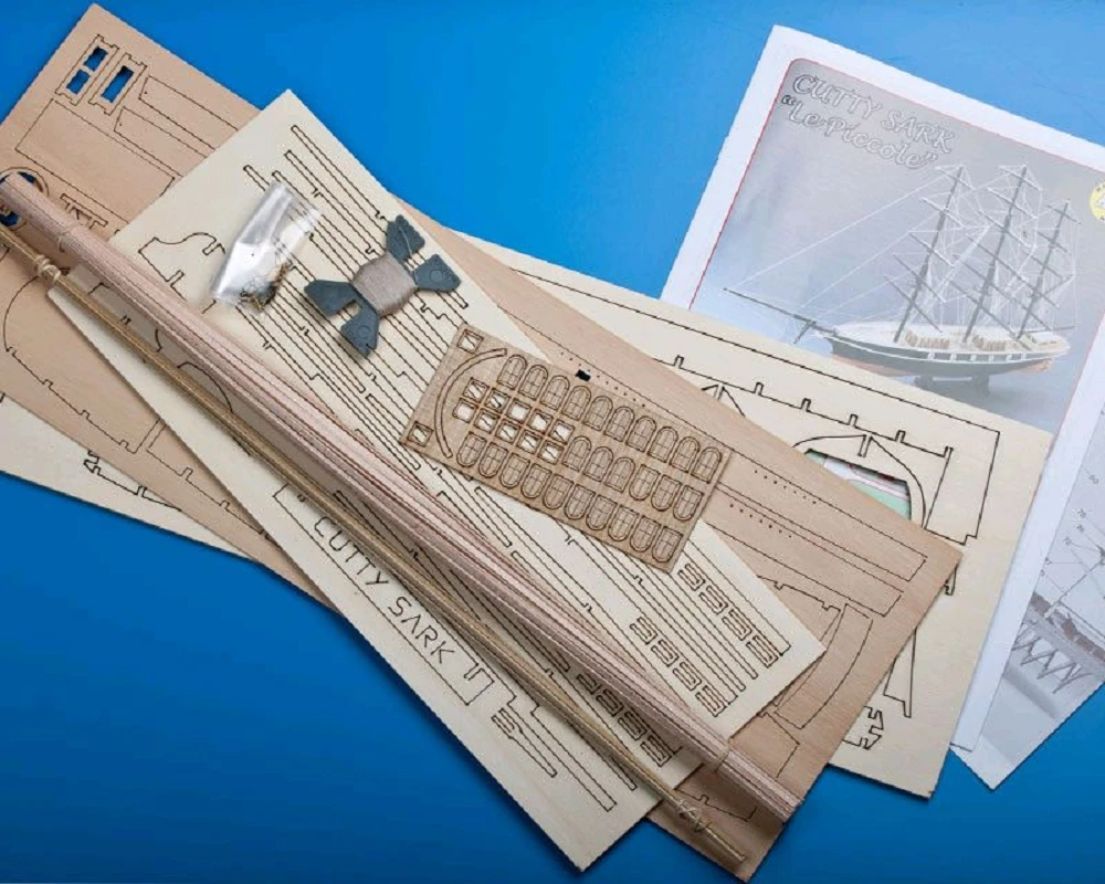 Krick Cutty Sark Le Piccole" Holzbausatz" – Bild 4