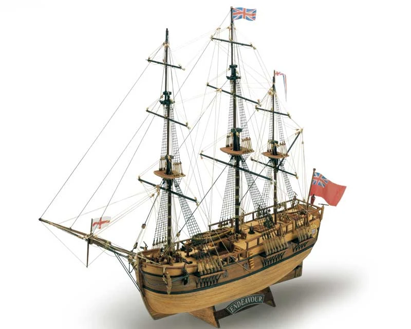 Mamoli Schiff Endeavour 1:100 Holz Bausatz – Bild 2