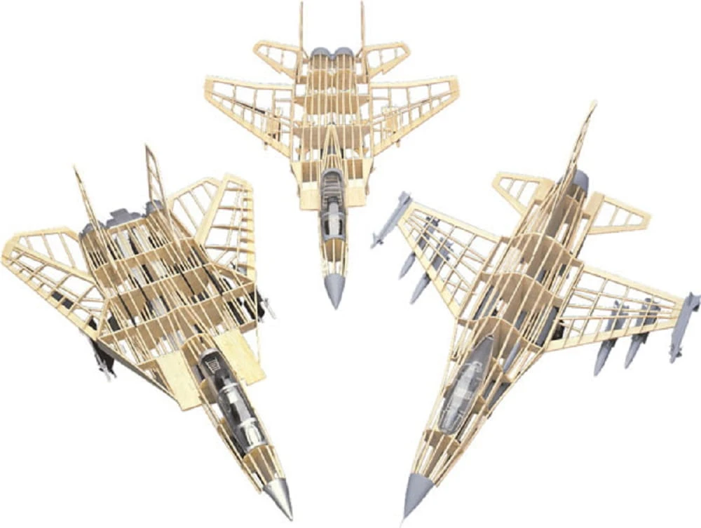 Guillow's Standmodell F-14 Tomcat Bomber 1:40 Balsabausatz – Bild 3