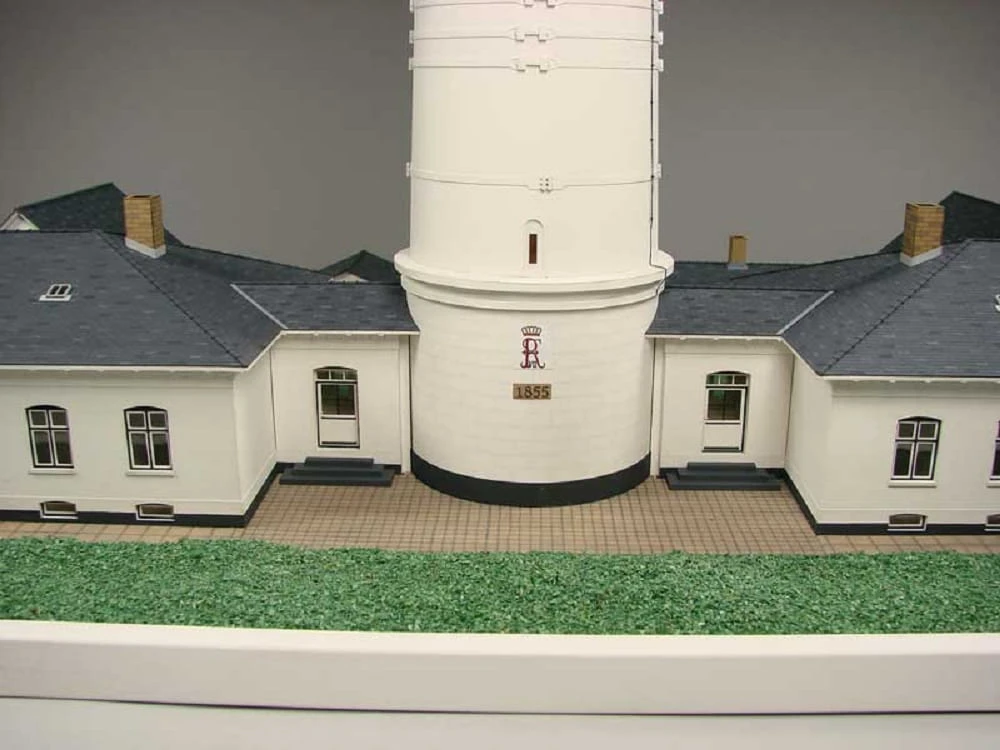 Shipyard Gebäude Für Leuchtturm Deutschland Sylt Kampen 1:72 Laser Kartonbausatz – Bild 7