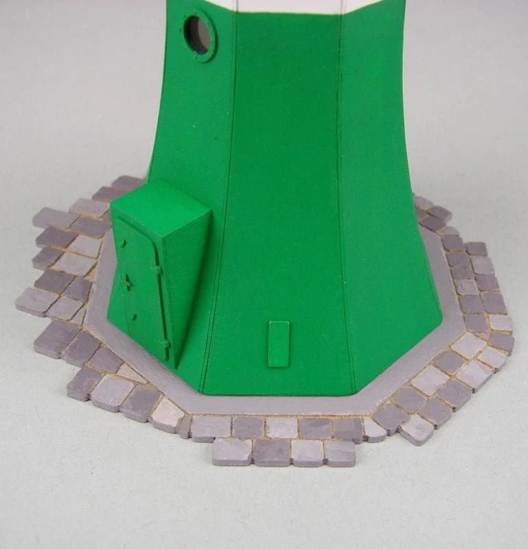 Shipyard Leuchtturm Sassnitz Germany Lighthouse 1937 1:72 Laser Kartonbausatz – Bild 5