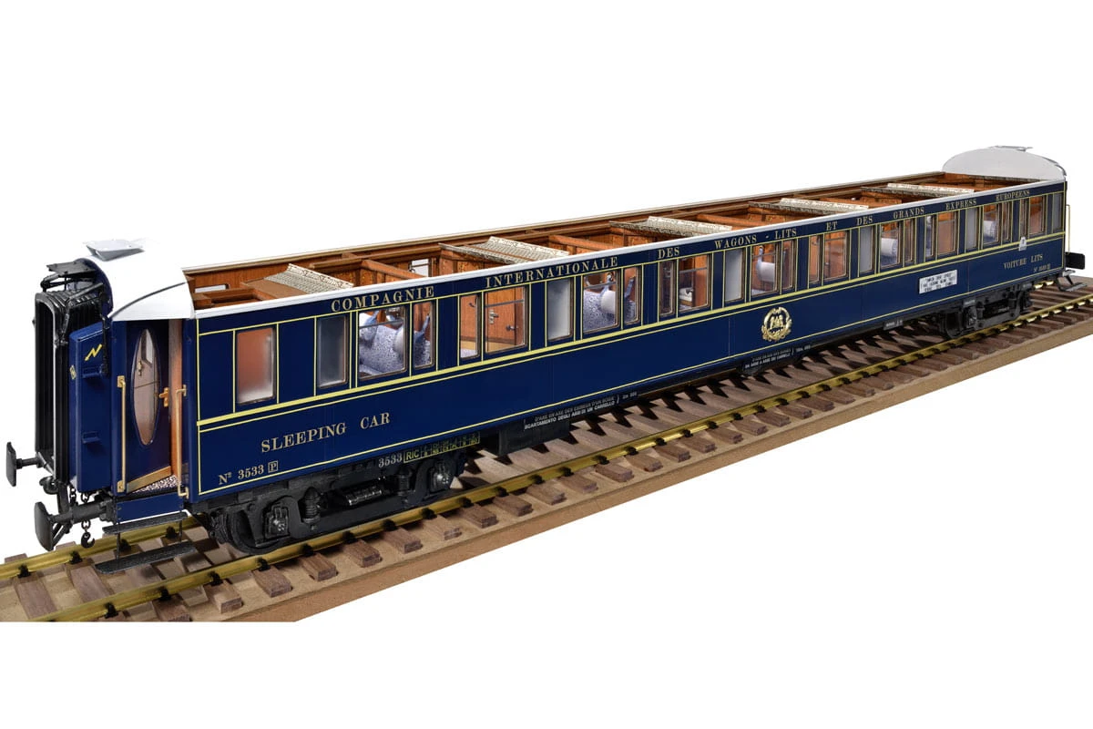 Amati Eisenbahnwagen Orient Express Schlafwagen 1929 LX 1:32 Bausatz – Bild 2