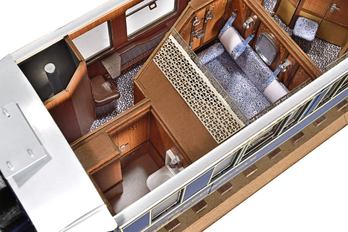 Amati Eisenbahnwagen Orient Express Schlafwagen 1929 LX 1:32 Bausatz – Bild 4