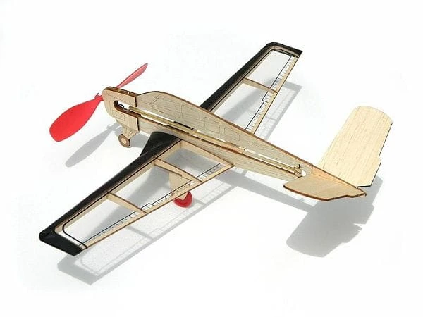 Guillow's Freiflugmodell V-Tail Wurfgleiter Balsabausatz