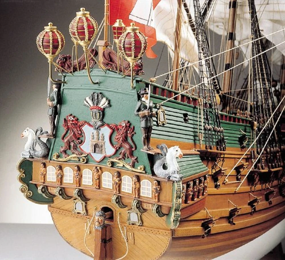 Corel Schiff Wappen Von Hamburg 1:50 Baukasten – Bild 3
