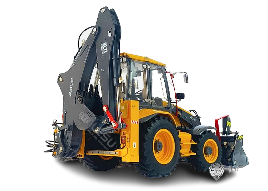 Lesu 1:14 Baggerlader BL71 Aufgebaut, Lackiert Ge/gr Ohne RC ARTR – Bild 8