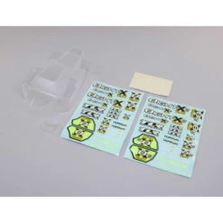 Losi Karosserie Set, Clear, W/Decals: 8X, 8XE 2.0