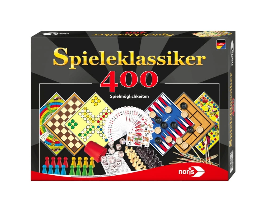 Noris Spieleklassiker - 400 Spielmöglichkeiten