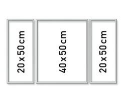 Schipper Malen Nach Zahlen Alurahmen Tripty. Silber 50x80 Cm