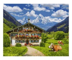 Schipper Malen Nach Zahlen - Bergbauernhof