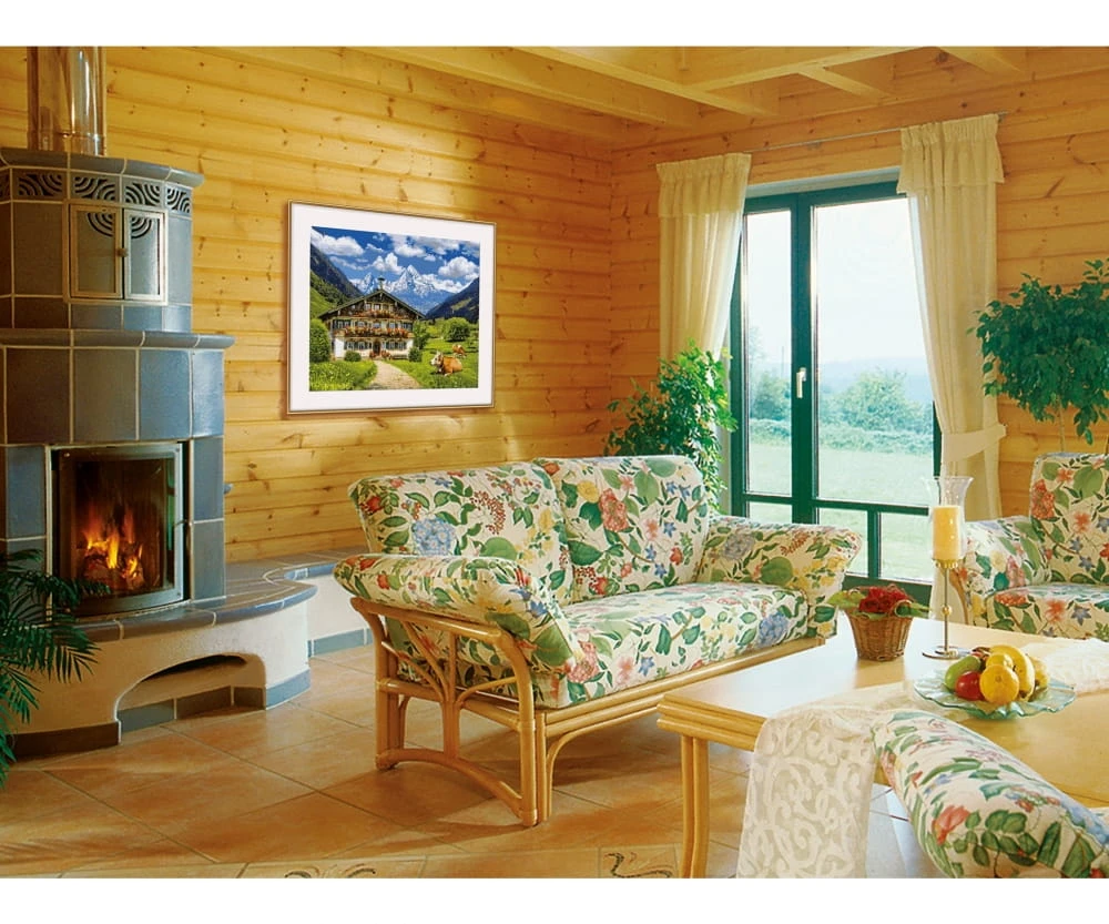 Schipper Malen Nach Zahlen - Bergbauernhof – Bild 3