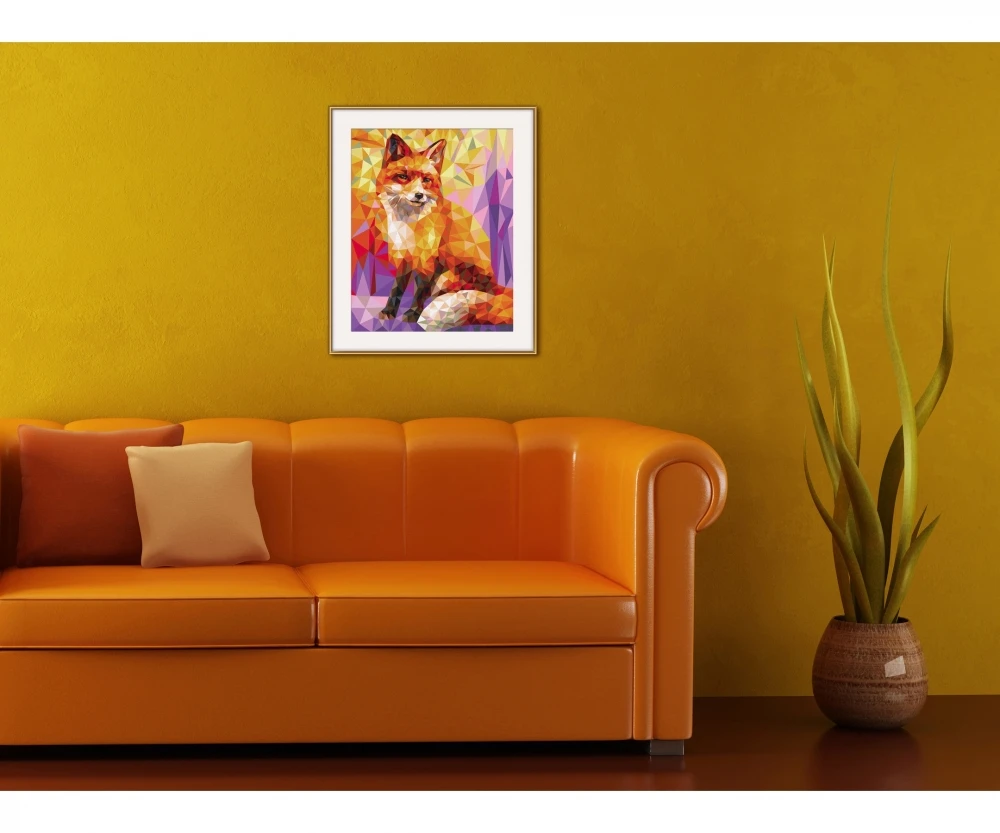 Schipper Malen Nach Zahlen - Polygon Art Fuchs – Bild 3