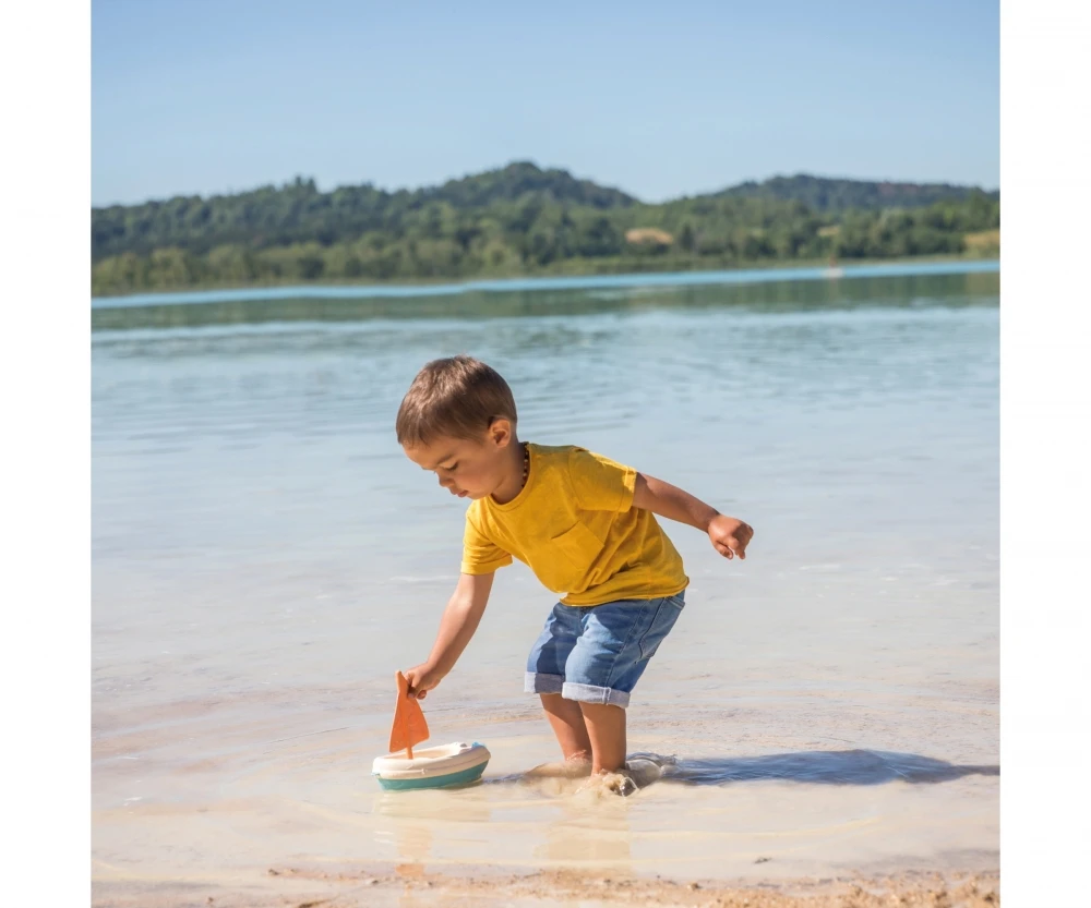 Smoby LS Green Badespielzeug Segelboot – Bild 3