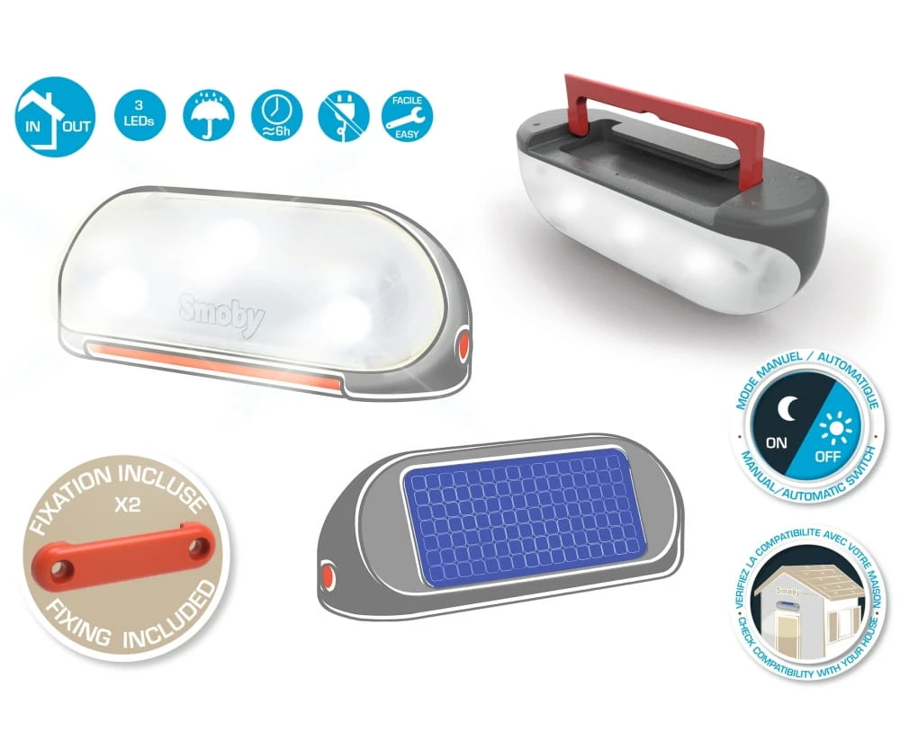 Smoby Solarlampe Mit Tragegriff – Bild 2