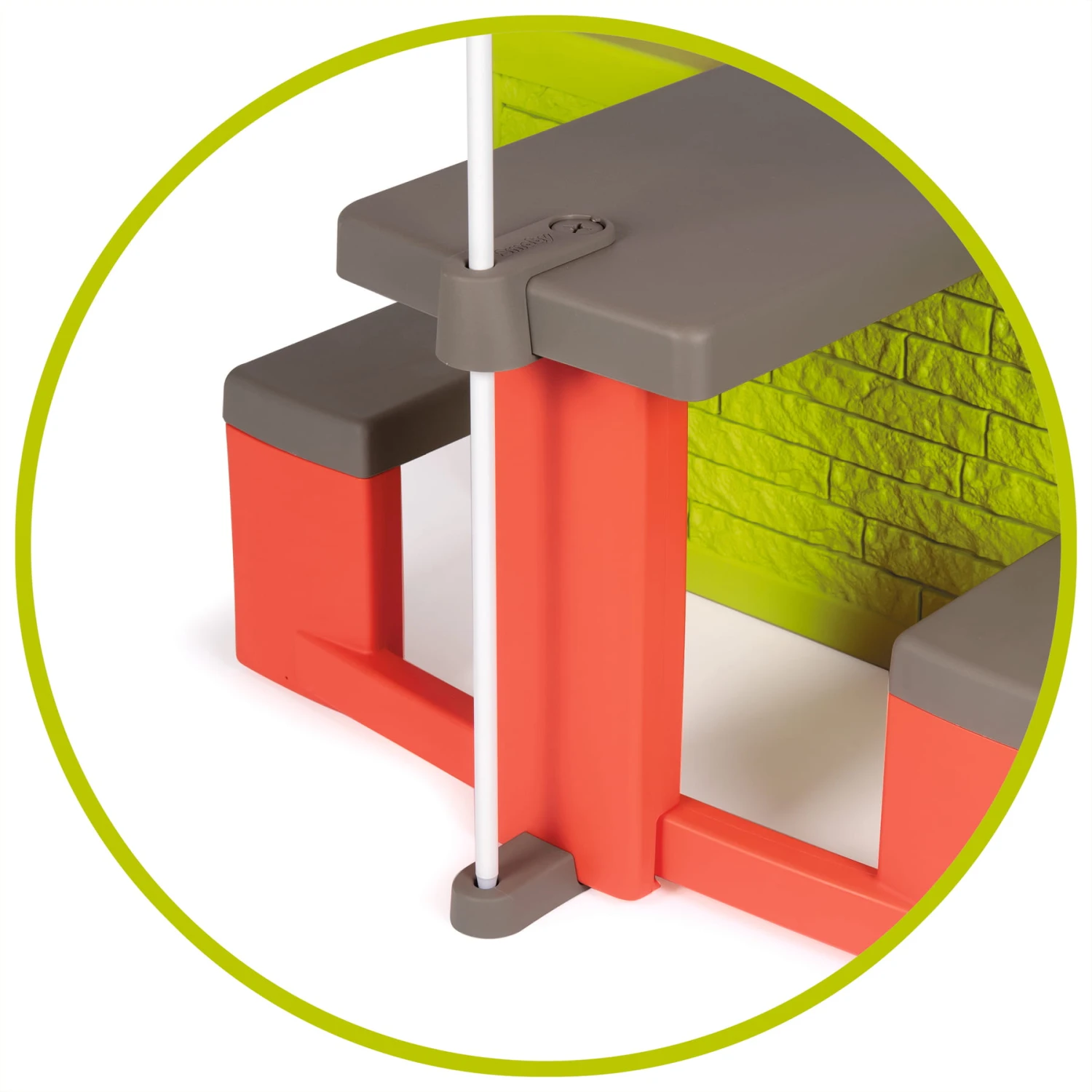 Smoby Sonnenschirm Für Spielhaus – Bild 2