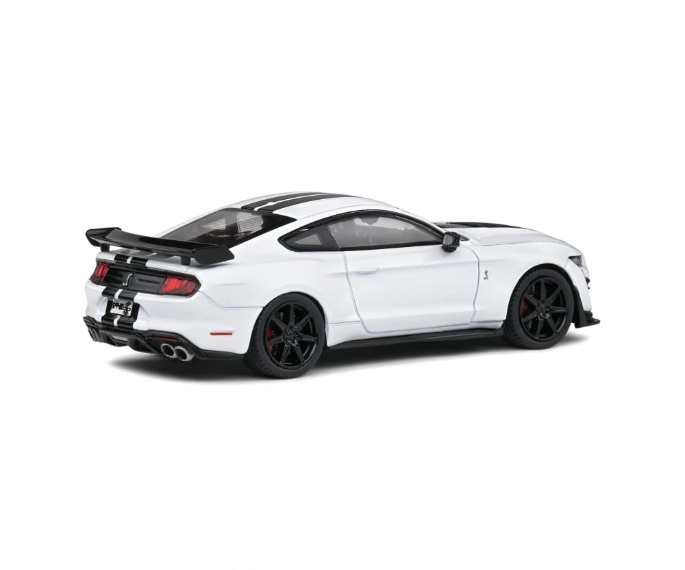 Solido 1:43 Ford Mustang GT500 Weiß/schwarz Modellauto – Bild 7