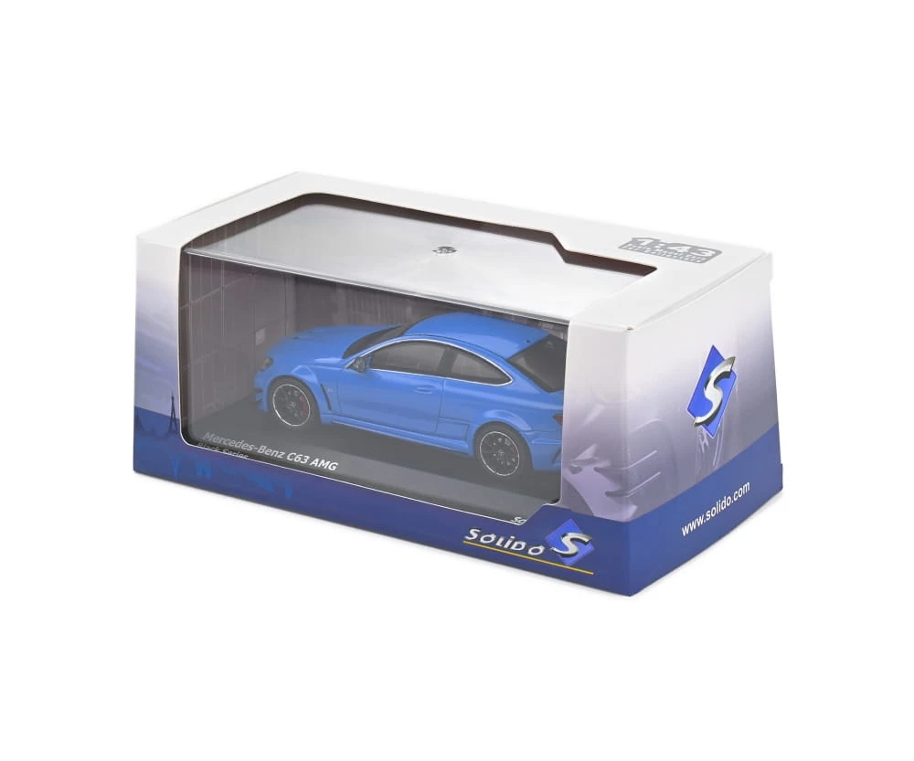 Solido 1:43 MB C63 AMG Black Series Modellauto – Bild 9