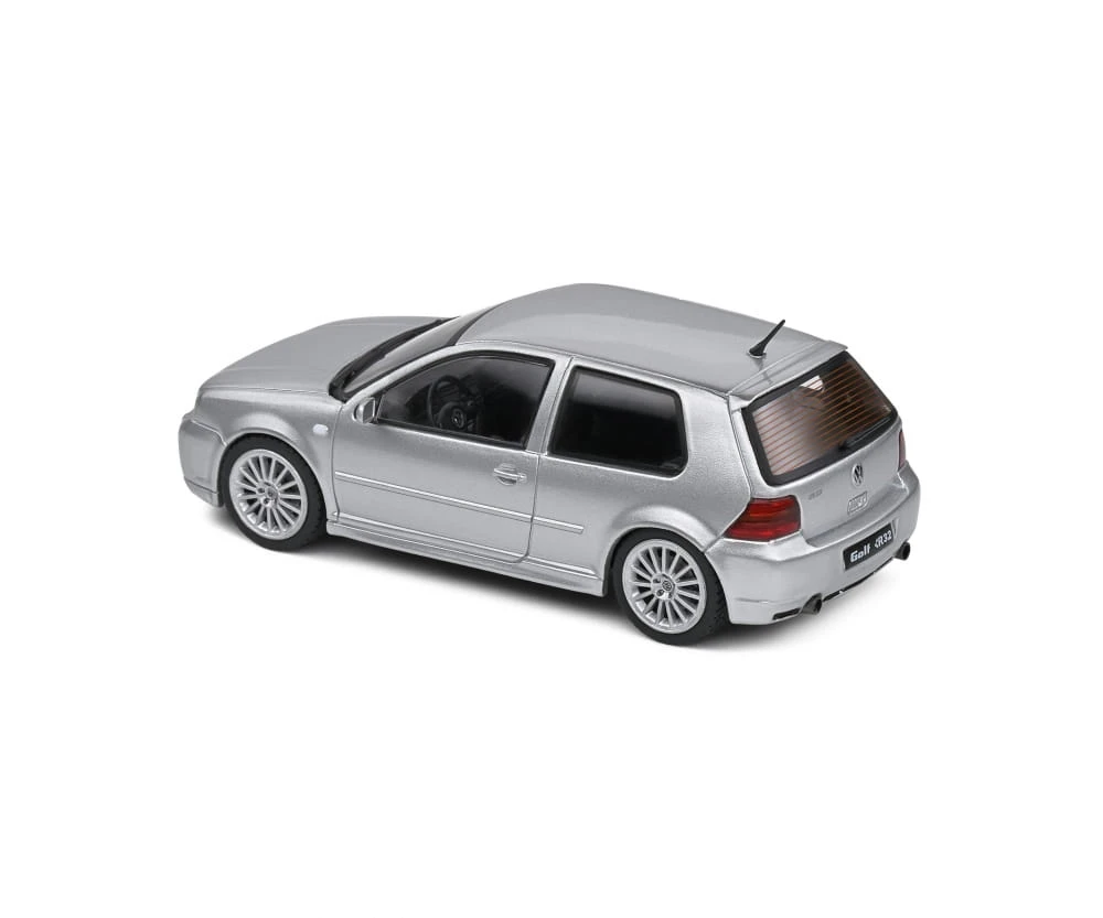 Solido 1:43 VW Golf R32 2003 Silb Modellauto – Bild 8