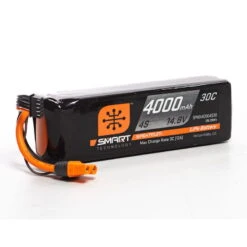 Spektrum Lipo Akku 4000mAh 4S 14.8V Smart 30C IC3